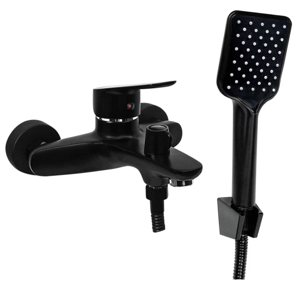 Смеситель для ванны Славен СЛ-ОД-Г3Ч, черный