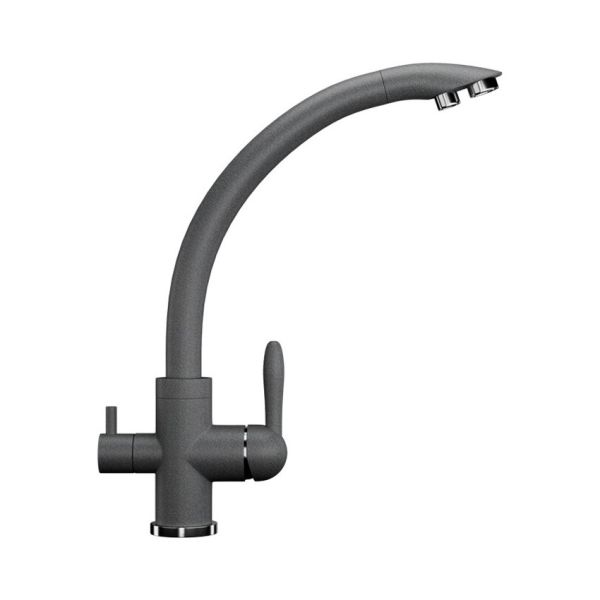 Смеситель для кухни Ulgran U-017-309, темно-серый