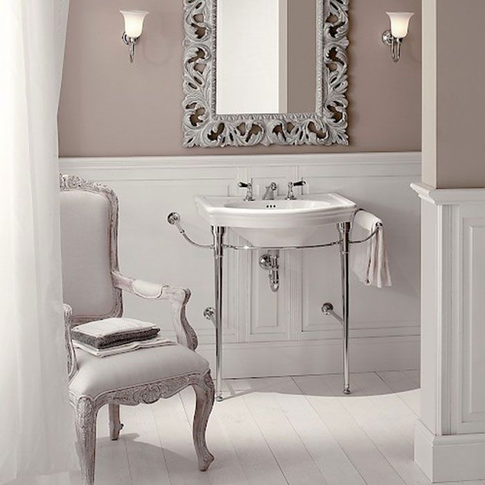 Devon New Etoile Раковина (70х53см) с 3 отверстием под смеситель, цвет: белый