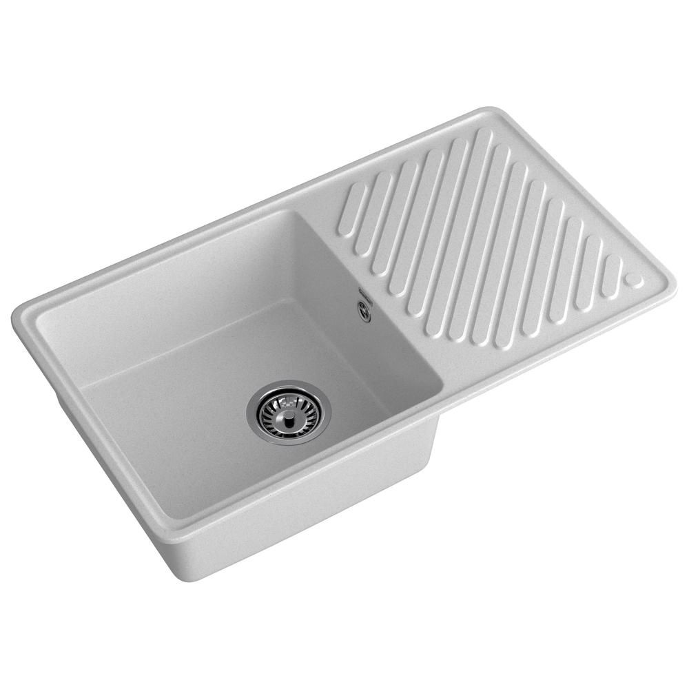 Кухонная мойка GranFest QUARZ 53, серый, артикул 53 серый