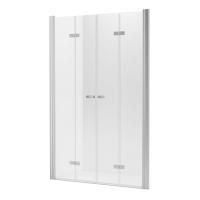 Дверь в нишу NEW TRENDY NEW SOLEO складные 230x195 D-0262A (хром)