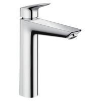 Смеситель для раковины, Hansgrohe, Logis, тип открывания воды-однорычажный, тип регулирования воды-керамический узел смешивания, отверстия для монтажа-1, высота, мм-266, вынос излива, мм-166, донный клапан-есть, цвет хром Смеситель для раковины, Hansgrohe, Logis, тип открывания воды-однорычажный, тип регулирования воды-керамический узел смешивания, отверстия для монтажа-1, высота, мм-266, вынос излива, мм-166, донный клапан-есть, цвет хром