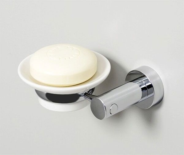 Мыльница WasserKRAFT K-28229 Хром Белая