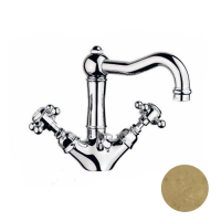 Nicolazzi Half Dome Смеситель для раковины на 1 отверстие, Цвет: OTTONE GREZZO "живой"