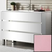Тумба с раковиной SanVit Кубэ-3 120 kkube3120 в цвете Ral Розовый глянец Тумба с раковиной SanVit Кубэ-3 120 kkube3120 в цвете Ral Розовый глянец