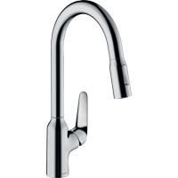 Смеситель для кухни, Hansgrohe, Focus M42, тип открывания воды-однорычажный, тип регулирования воды-керамический картридж, монтаж-на раковину/столешницу, отверстия для монтажа-1, высота, мм-400, вынос излива, мм-207, тип излива-выдвижной с вытяжным душем, Смеситель для кухни, Hansgrohe, Focus M42, тип открывания воды-однорычажный, тип регулирования воды-керамический картридж, монтаж-на раковину/столешницу, отверстия для монтажа-1, высота, мм-400, вынос излива, мм-207, тип излива-выдвижной с вытяжным душем,