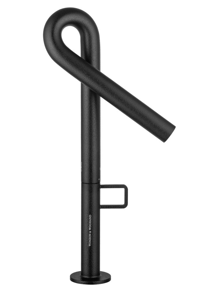 Смеситель для раковины WONZON & WOGHAND LOOP, Черный матовый (WW-112-00-508)