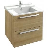 Тумба под раковину Jacob Delafon Struktura 57 EB1276-E13 подвесная Розовое дерево