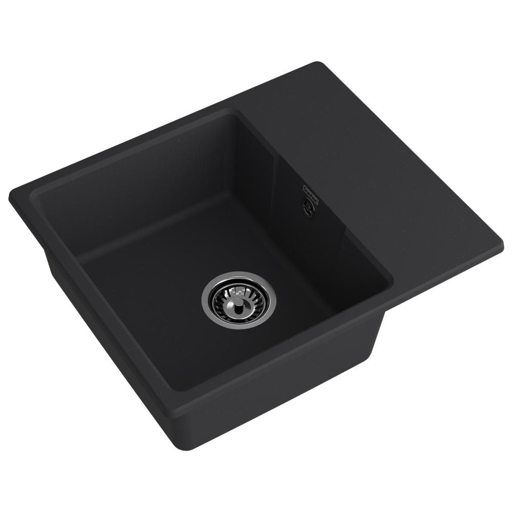 Кухонная мойка GranFest URBAN 658L, черный, артикул 658L черный