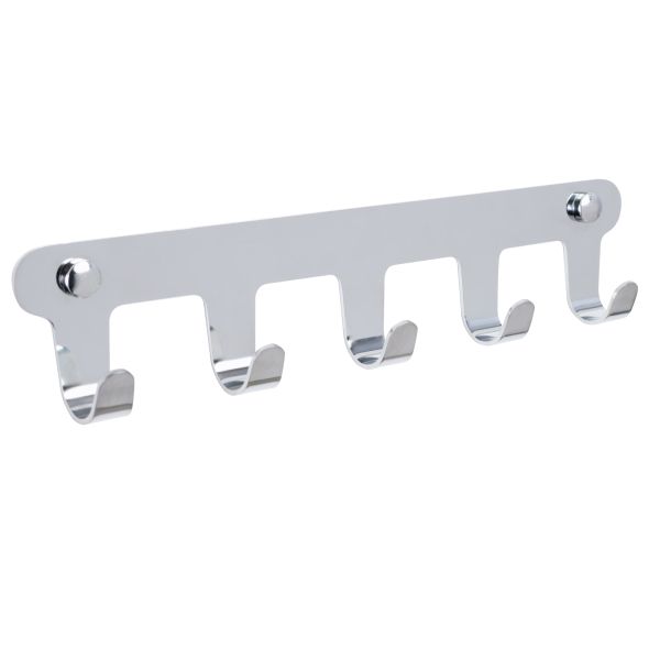 Планка с пятью крючками FIXSEN PRACTICA FX-805-5, хром