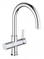 Смеситель для кухни GROHE Blue, с функцией фильтрации, хром, (33251000) Смеситель для кухни GROHE Blue, с функцией фильтрации, хром, (33251000)