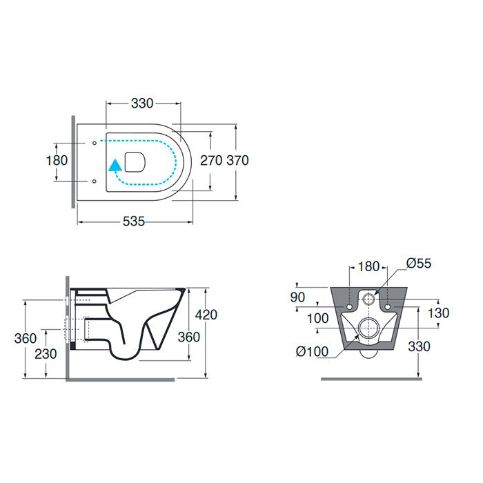 AZZURRA FORMA Сиденье для унитаза быстросъемное с микролифтом, фурнитура хром, цвет Verde natura