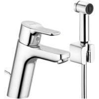 Смеситель для раковины Kludi Pure&Easy 372590565 с гигиеническим душем Хром Смеситель для раковины Kludi Pure&Easy 372590565 с гигиеническим душем Хром