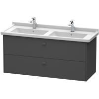 Duravit Starck 3 Раковина двойная 1300х485 мм с 2мя отверстиями под смеситель , с переливом, цвет белый