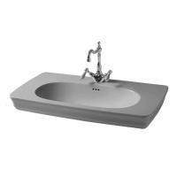 Artceram CIVITAS Раковина подвесная 90х50 см, 1 отверстие, цвет: серый