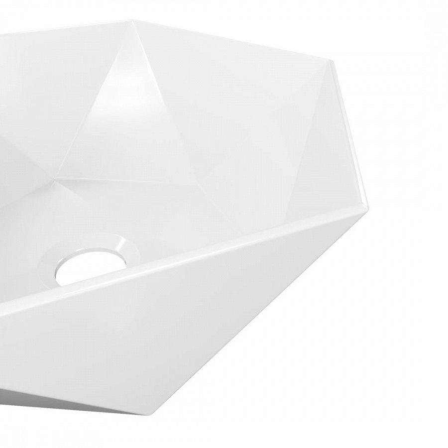 Раковина чаша Maretti GE13NS16-844, белая, артикул GE13NS16-844