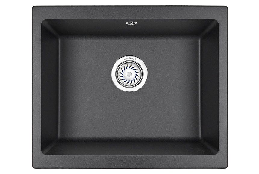 Кухонная мойка Granula 5551, ЧЁРНЫЙ, артикул 5551, ЧЁРНЫЙ
