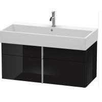 Duravit VA База под раковину 441x984x431, 1 выдв.ящик, черный HighGloss