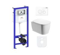 Комплект 6 в 1 Lavinia Boho Bell Pro Rimless 77040041, премиум с пластиковой клавишей