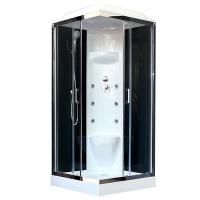 Душевая кабина Royal Bath RB 90HP7-BT-CH (черное/прозрачное) Душевая кабина Royal Bath RB 90HP7-BT-CH (черное/прозрачное)