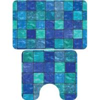 Комплект ковриков Veragio Carpet 68x45 VR.CPT-7200.10 с рисунком Aqua Комплект ковриков Veragio Carpet 68x45 VR.CPT-7200.10 с рисунком Aqua