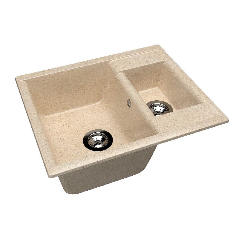 Кухонная мойка Dr. Gans АСТРА 25.065.D0620.403, латте, артикул 25.065.D0620.403