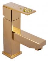 Смеситель для раковины Rav Slezak Royal1027.5Z золотой, с ручкой 10