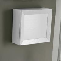 EBAN Gianna 44,пенал-ящик подвесной 50*19*h44, c 1 расп.дв., БЕЗ РУЧЕК, цвет: bianco assoluto