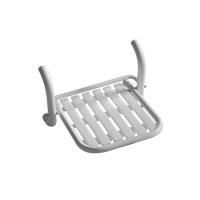 Сидение для душа, Globo, ACDISABILI, откидное, ширина, мм-395, глубина, мм-430, высота, мм-360, тип установки-настенный, материал-металл, цвет-белый