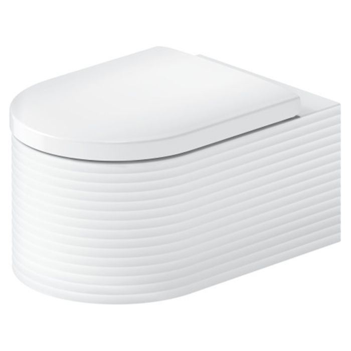 Duravit  Millio Унитаз подвесной &quot;Grooves&quot;  370х570 мм, крепление в компл.,цвет белый шелковисто-матовый