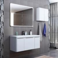 Тумба под раковину АКВАТОН ШЕРИЛЛ 84,4 1A208801SH010 (подвесная, белый), шт