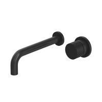 Stella Sirius Внешняя часть встраиваемого смесителя на 2 отв. без внутр.части UN01601  цвет черный матовый PVD