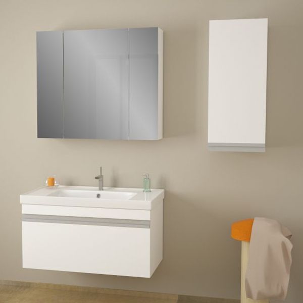 Тумба Grace 60, белый лак, 1 ящ