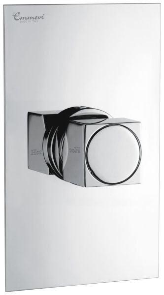 Emmevi Siris, однорычажный встраиваемый смеситель для душа, цвет хром