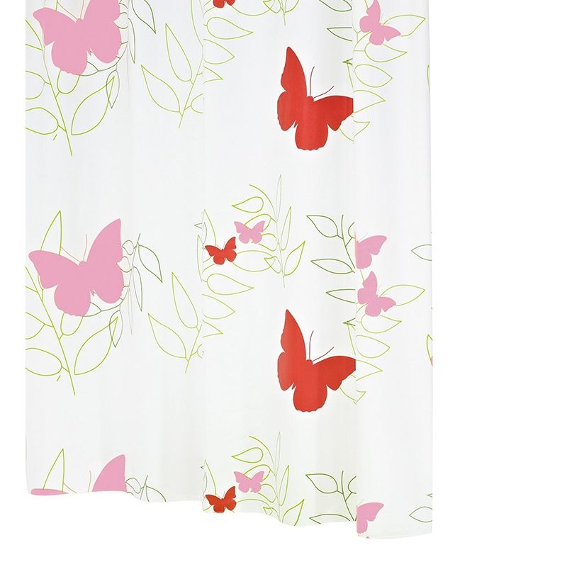 Штора для ванны Ridder Butterflies 200х180 Красная
