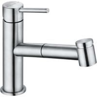 Смеситель для кухни  KLUDI STEEL 44851F860 (сталь, L-21,5 H-12,5), шт Смеситель для кухни  KLUDI STEEL 44851F860 (сталь, L-21,5 H-12,5), шт
