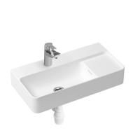 Комплект 3 в 1 Lavinia Boho Bathroom Sink 21510264, накладная фарфоровая раковина 60 см, смеситель, пластиковый сифон