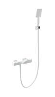 Смеситель для душа с термостатом WONZON & WOGHAND Twist, Белый матовый (WW-B2025-A-MW)