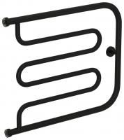 Полотенцесушитель водяной "Лира+" 500х650 Н. Г. 1" (Матовый Чёрный)