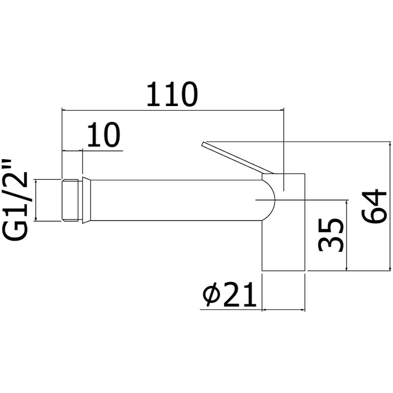 Гигиенический душ Paffoni ZDOC120HG медовое золото