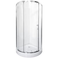 Душевой уголок Rush Devon DE-R18080 Хром стекла прозрачные Душевой уголок Rush Devon DE-R18080 Хром стекла прозрачные