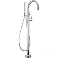 CISAL SLIM Смеситель для ванны напольный, однорычажный, с ручным душем и шлангом 1500 мм., внешняя часть, цвет хром (см. аналог LN01420021)