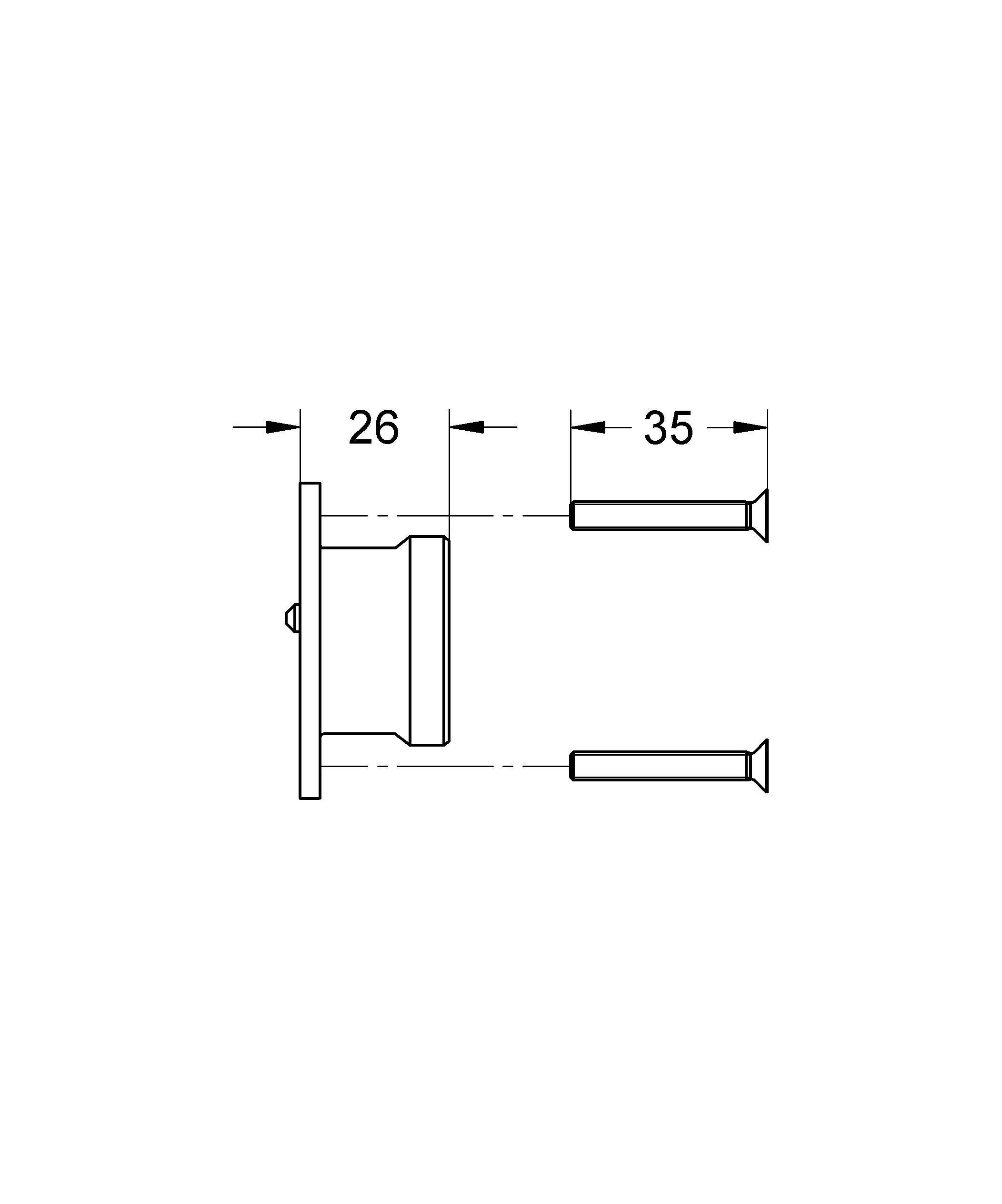 Удлинение GROHE 46627000 Удлинение GROHE 46627000