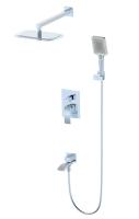 Душевая система встраиваемая WONZON & WOGHAND FIT, Хром (WW-88939009A-CR)