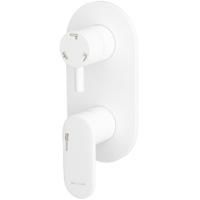 Смеситель для душа WasserKRAFT Mindel 8571 Белый матовый