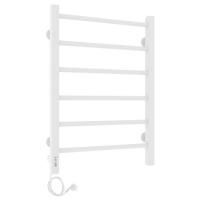 Полотенцесушитель электро "Феличия ЧК6 400х600", белый муар, левый