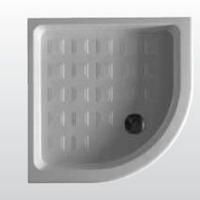 KERASAN Retro Душевой поддон четверть круга 80*80 белый