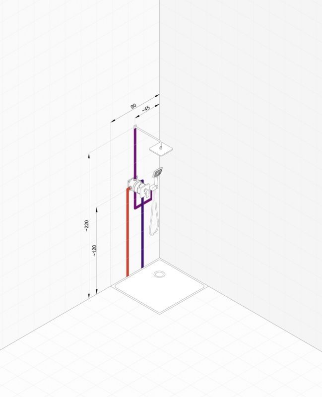 Душевой комплект, Kludi, PURE&STYLE, 7 предметов, смеситель-в комплекте, монтаж смесителя-настенный встраиваемый, тип открывания воды-однорычажный, тип регулирования воды-керамический картридж, внутренняя часть-в комплекте, автоматическое переключение душ Душевой комплект, Kludi, PURE&STYLE, 7 предметов, смеситель-в комплекте, монтаж смесителя-настенный встраиваемый, тип открывания воды-однорычажный, тип регулирования воды-керамический картридж, внутренняя часть-в комплекте, автоматическое переключение душ