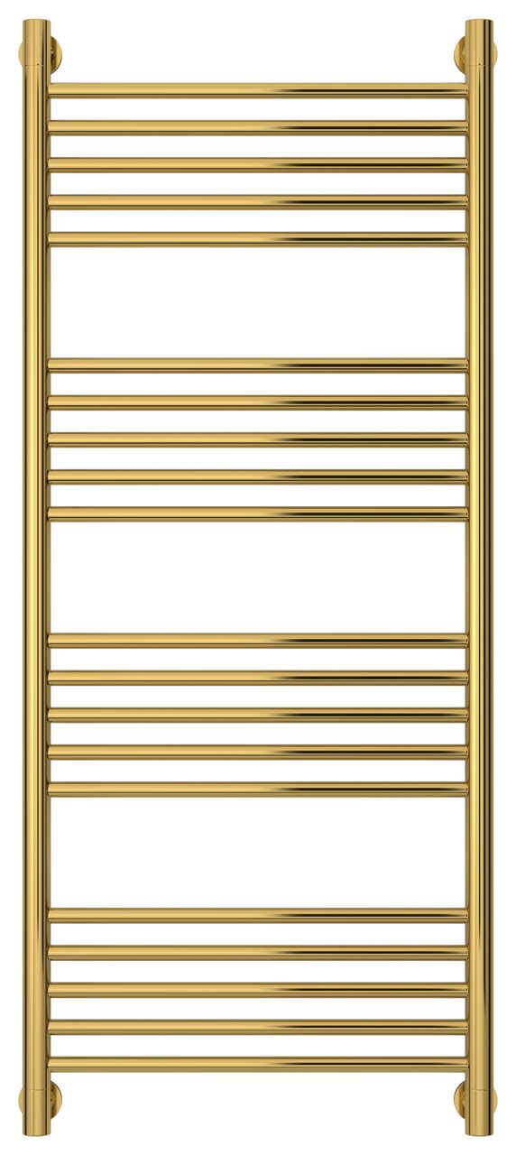Полотенцесушитель водяной "Богема+" прямая 1200х500 (ЗОЛОТО)