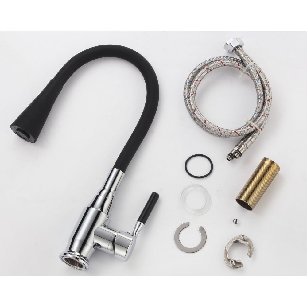 Смеситель для кухни Savol S-2805AM01, хром